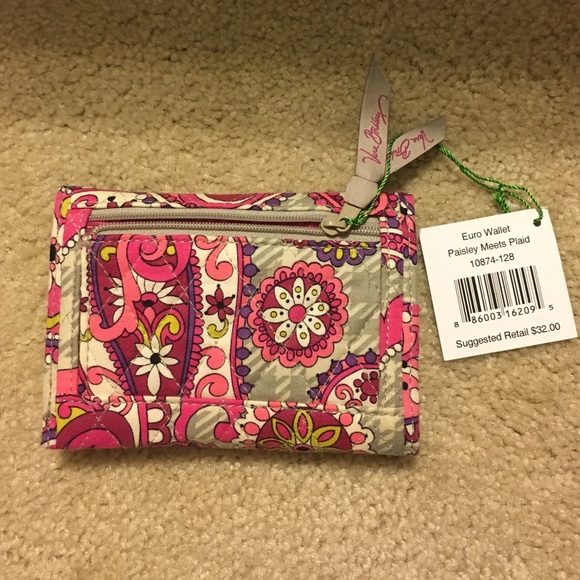 Vera Bradley Euro Wallet
