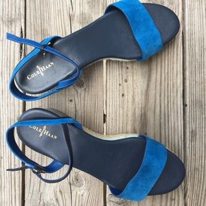 Cole Haan Cerulean platform sandals