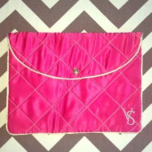 Victoria's Secret Satin Button Bag; New!