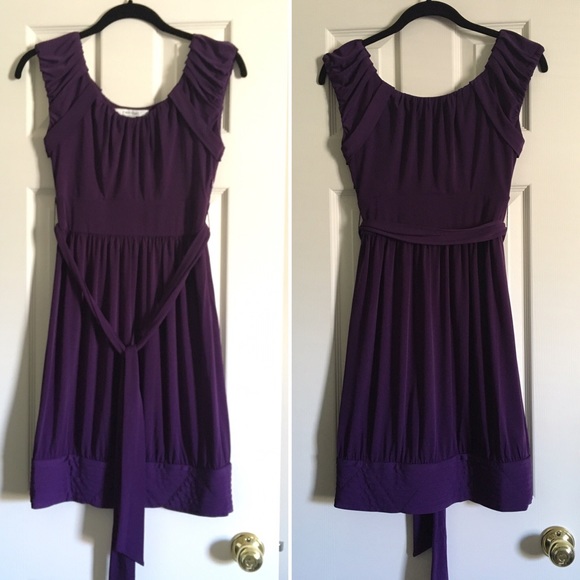 Purple max and cleo dress