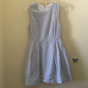 Blue Gap Seersucker Dress