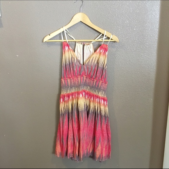 Multicolored freepeople dress.