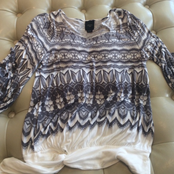 Deletta soft knit blouse