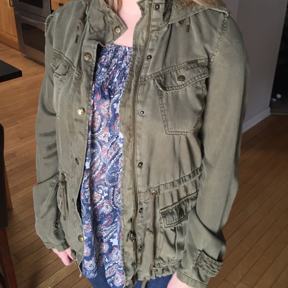 max jeans green jacket