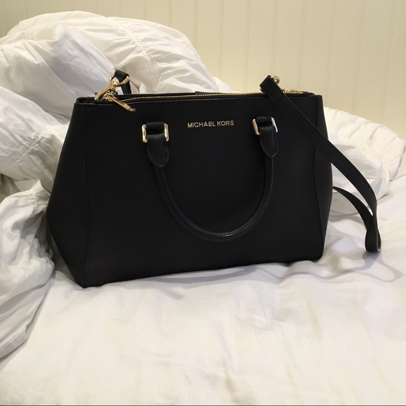 Michael Kors large sutton tote black