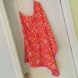 Mud pie One shoulder dress