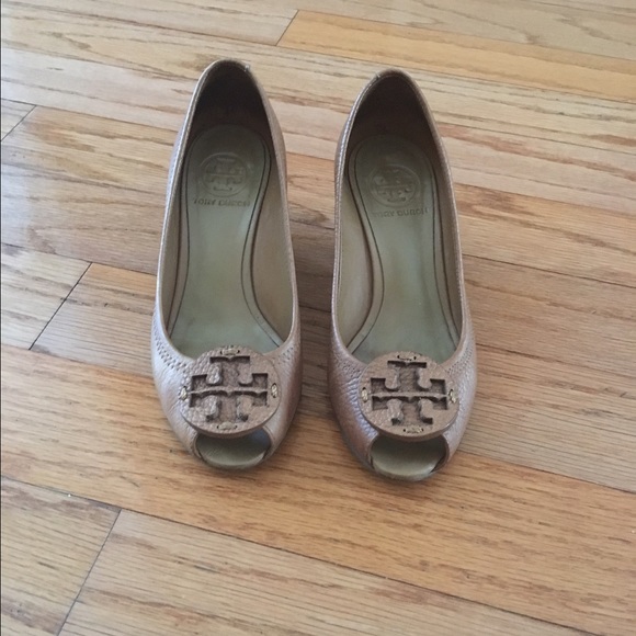 Tory Burch peep toes