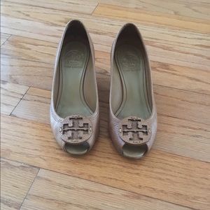 Tory Burch peep toes