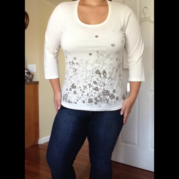 Architech Tops - Cream Springtime Tee
