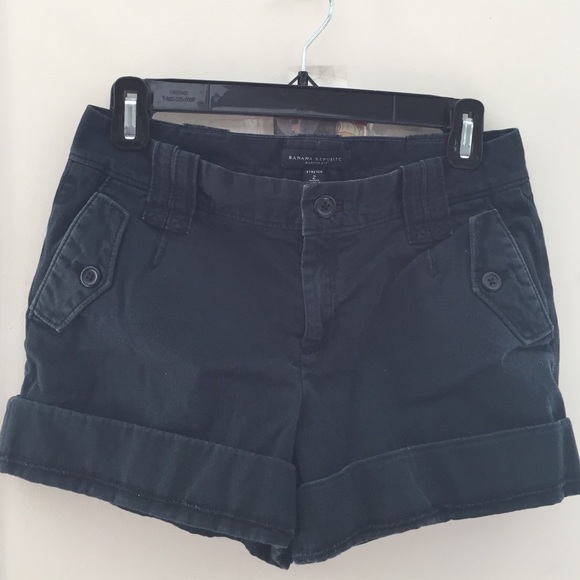 Banana Republic 'Martin' Cotton-Spandex Shorts