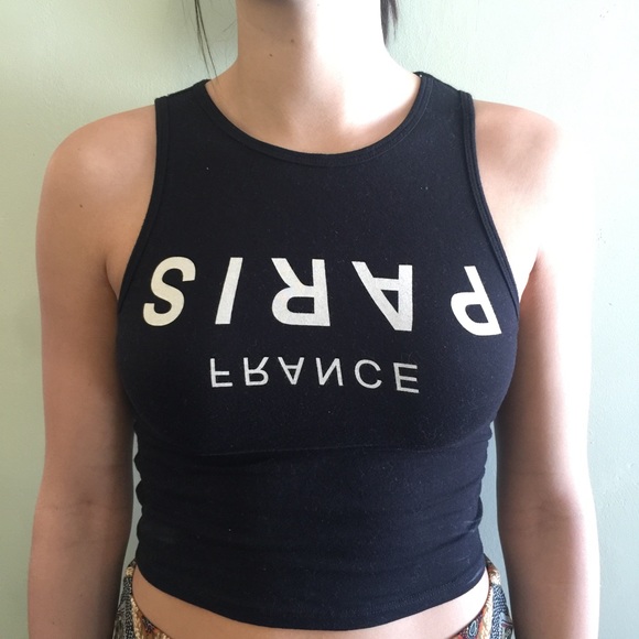 Paris, France crop tank