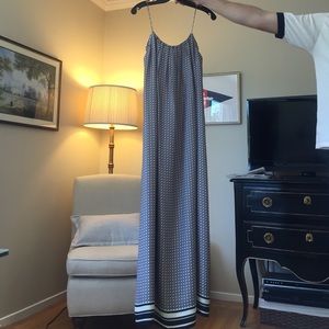 Vince silk maxi dress