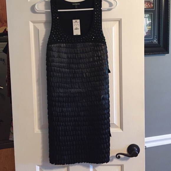 Black Express dress.