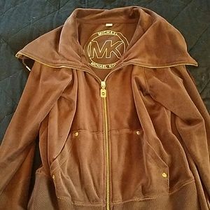 Brown MK jacket
