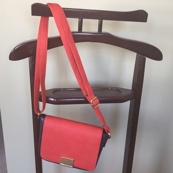 Two Color Shoulder Bag