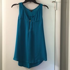 Express green dress top