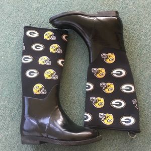 Green Bay Packers Rain Boots