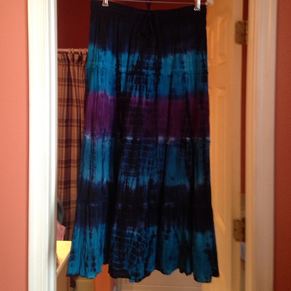 Maxi skirt EUC & Chico Blouse RESERVED for Mitsu