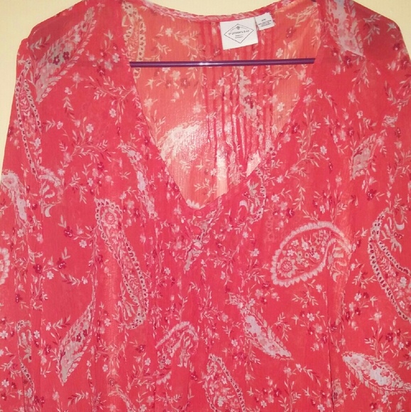 St John's Bay Sheer Top