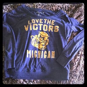 University of Michigan Long Sleeve Victors Shirt