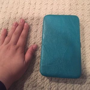 Teal wallet