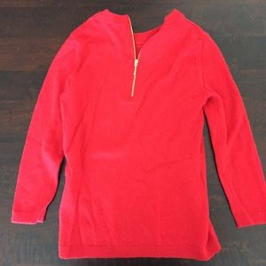 Red Kate Spade cardigan