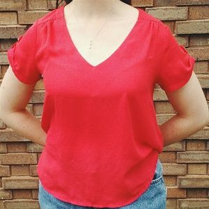 High-low blouse
