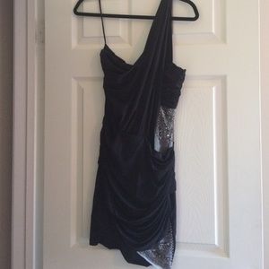Black dress..can be mini or longer