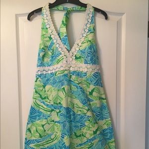 Lilly Pulitzer halter dress - size 6