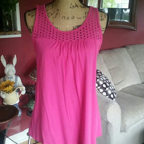 Pretty Pink Tank Top