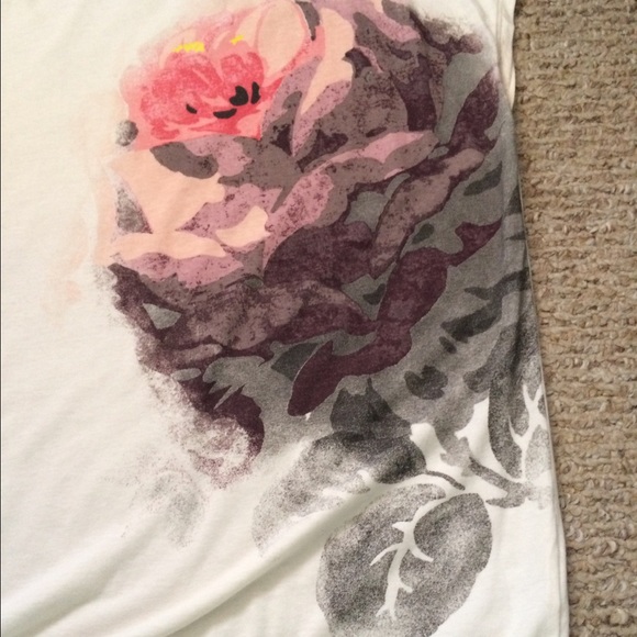 Talbots short sleeve floral print tee - Picture 2 of 2