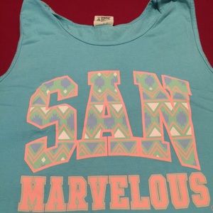 San Marvelous tank t-shirt