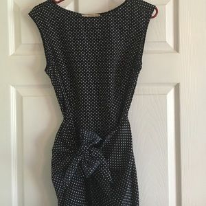 Michael Kors polka dot wrap dress