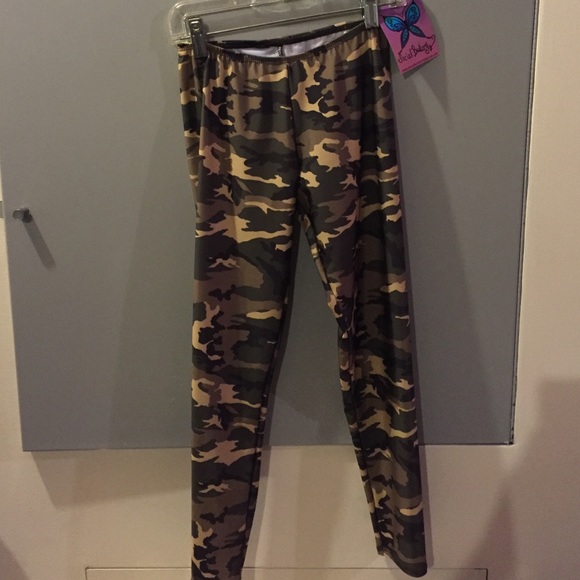 Camo leggings - Picture 1 of 2