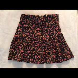 Floral Print Skirt