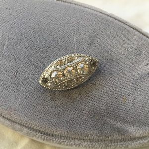 Vintage rhinestone broach