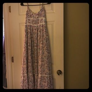 Floral maxi dress