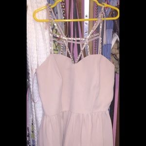 Beautiful cream dress only been worn once