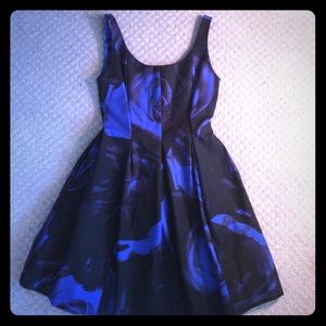 Gap Rosette Pleated Dress