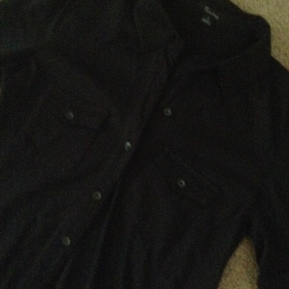 Black button up. - Picture 2 of 4