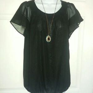 FRED DAVID DRESSY BLOUSE