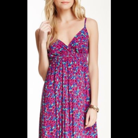 Splendid floral maxi dress