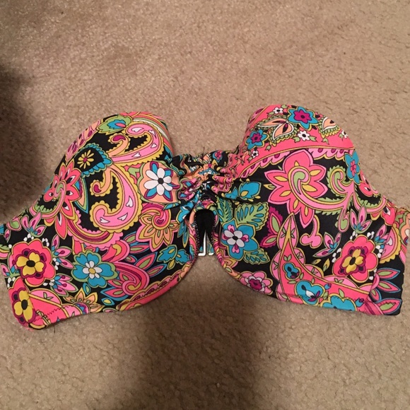 VS strapless top