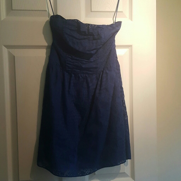 Express strapless dress