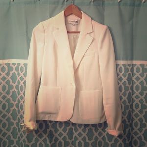 White Blazer