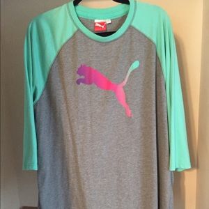 Puma 3/4 sleeve shirt