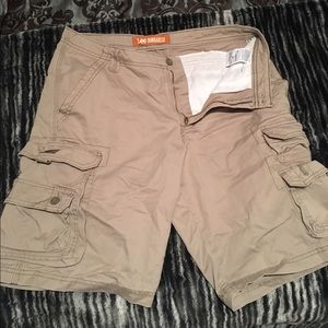 Lee Dungaree Cargo Shorts