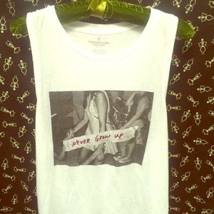 "Never Grow up" American Eagle tank top