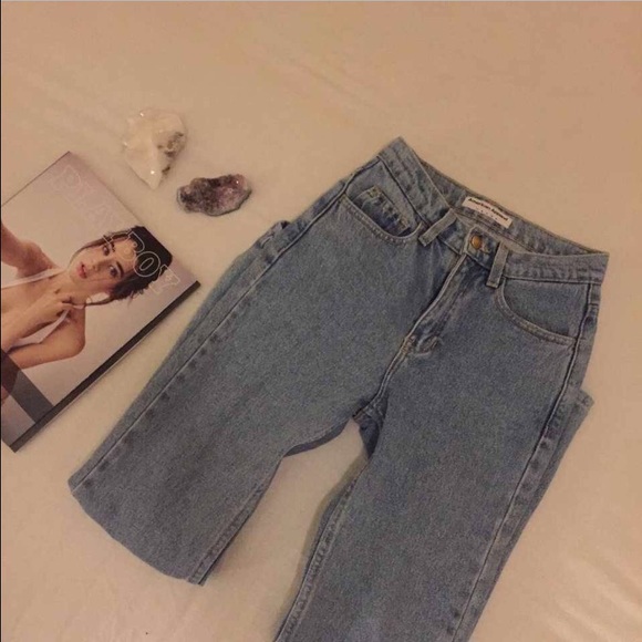 American Apparel High Waist Jeans