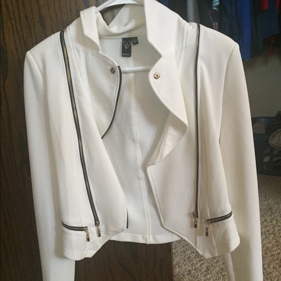 White blazer